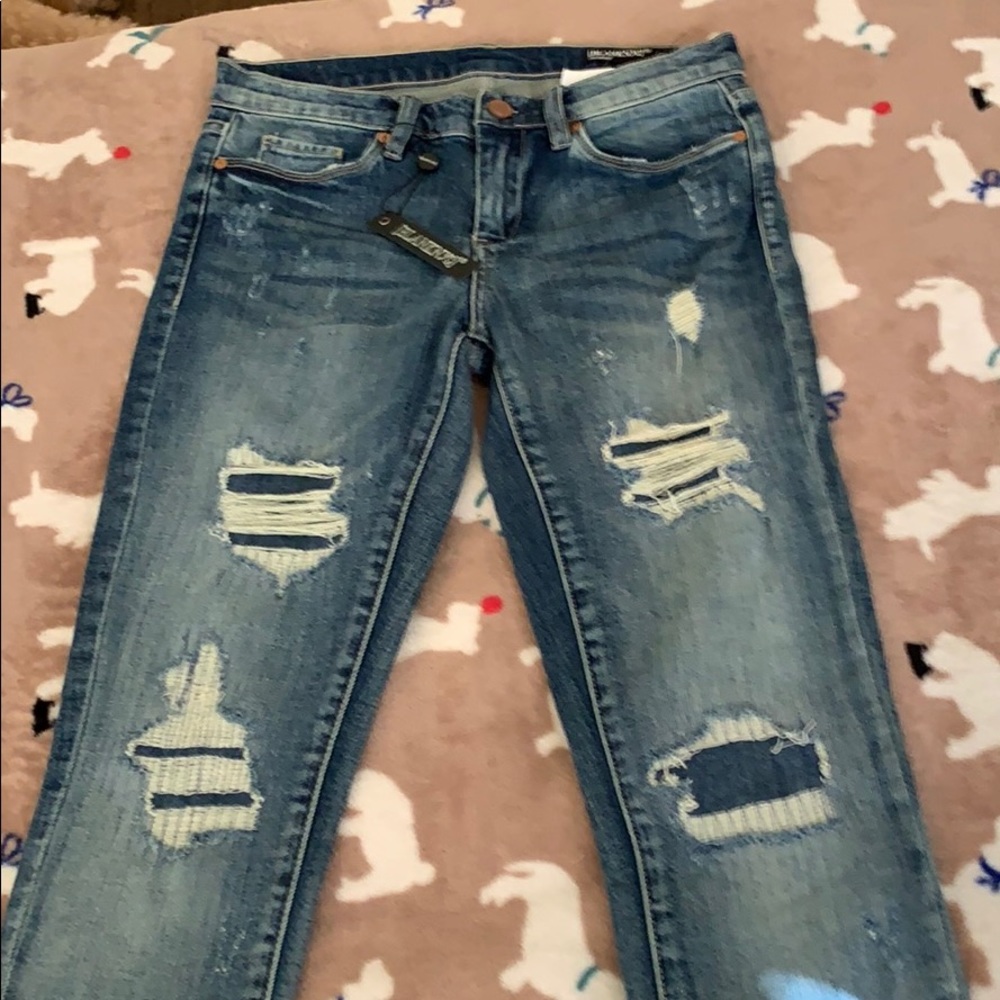BLANK NYC THE READE ripped Jeans size 27 NWT